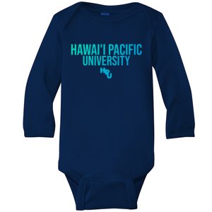 Hpu Sharks Stacked Gift Baby Long Sleeve Bodysuit