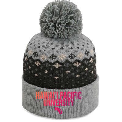 Hpu Sharks Stacked Gift The Baniff Cuffed Pom Beanie