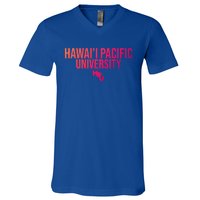 Hpu Sharks Stacked Gift V-Neck T-Shirt