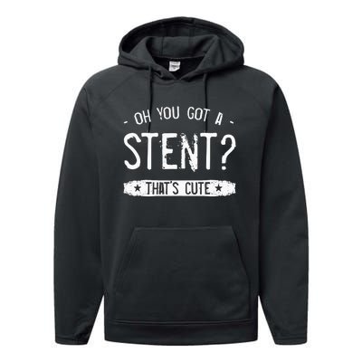 Heart Surgery Stent Transplant Survivor Orthotopic Cardiac Performance Fleece Hoodie