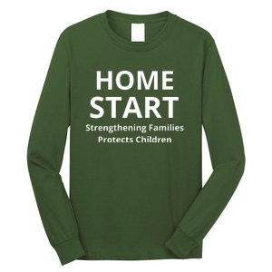 Home Start Strengthening Families Protects Children Long Sleeve Shirt