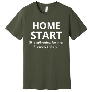 Home Start Strengthening Families Protects Children Premium T-Shirt