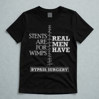 Heart Surgery Survivor After Surgery Recovery Men Bypass T-Shirt