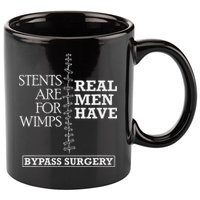 Heart Surgery Survivor After Surgery Recovery Men Bypass 11oz C Handle Ceramic Mug