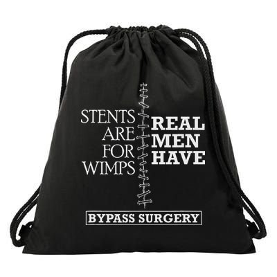 Heart Surgery Survivor After Surgery Recovery Men Bypass Drawstring Bag