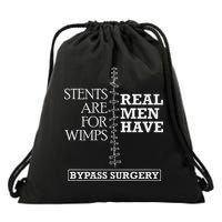 Heart Surgery Survivor After Surgery Recovery Men Bypass Drawstring Bag