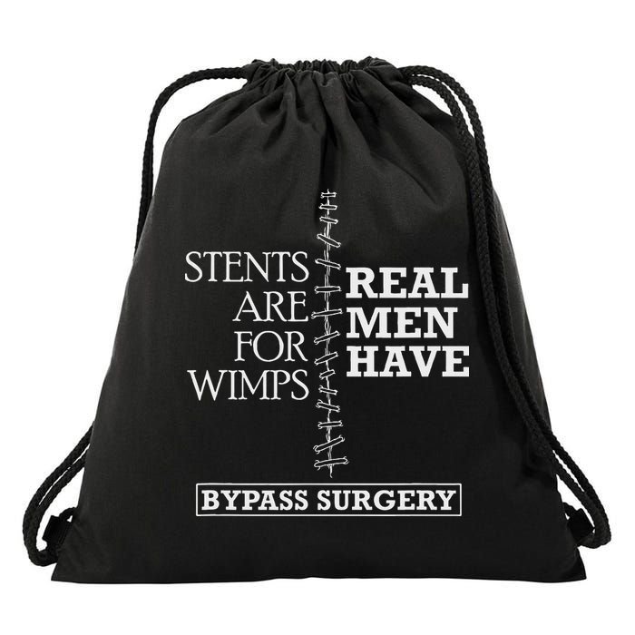 Heart Surgery Survivor After Surgery Recovery Men Bypass Drawstring Bag