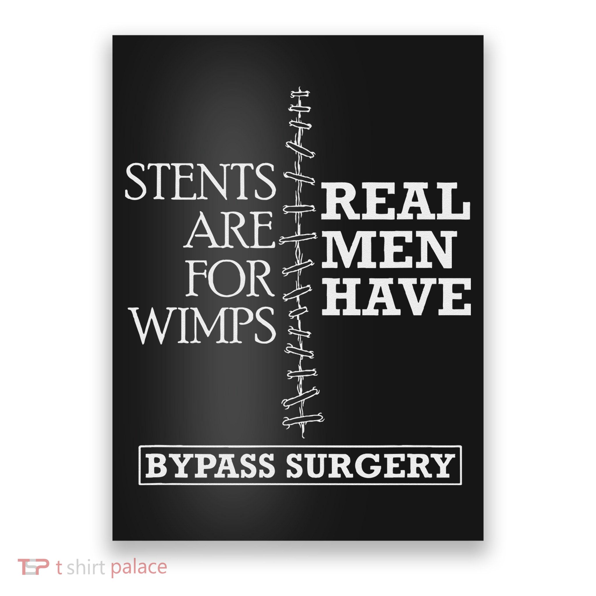 Heart Surgery Survivor After Surgery Recovery Men Bypass Poster