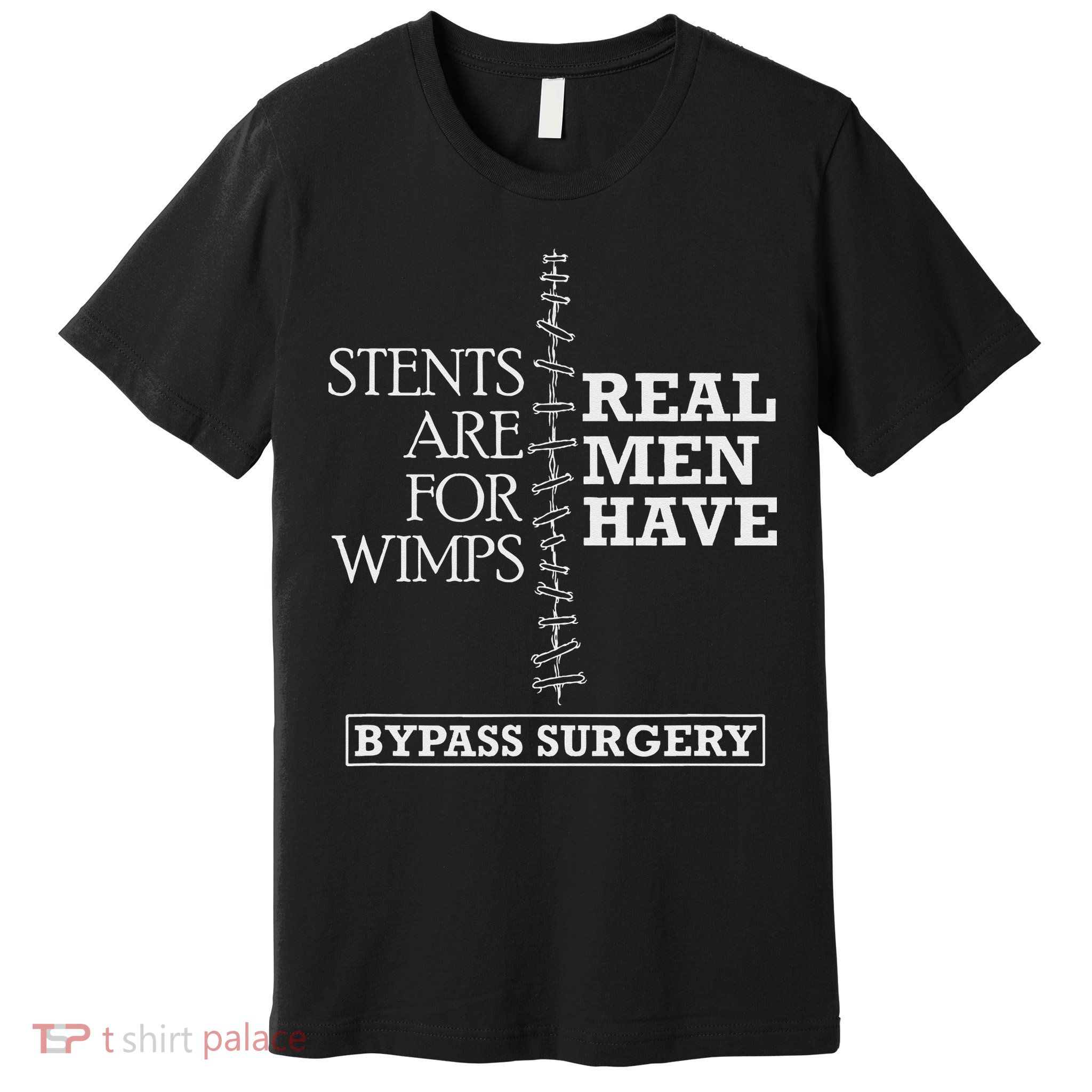 Heart Surgery Survivor After Surgery Recovery Men Bypass Premium T-Shirt