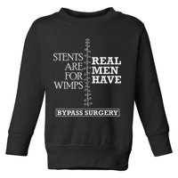 Heart Surgery Survivor After Surgery Recovery Men Bypass Toddler Sweatshirt