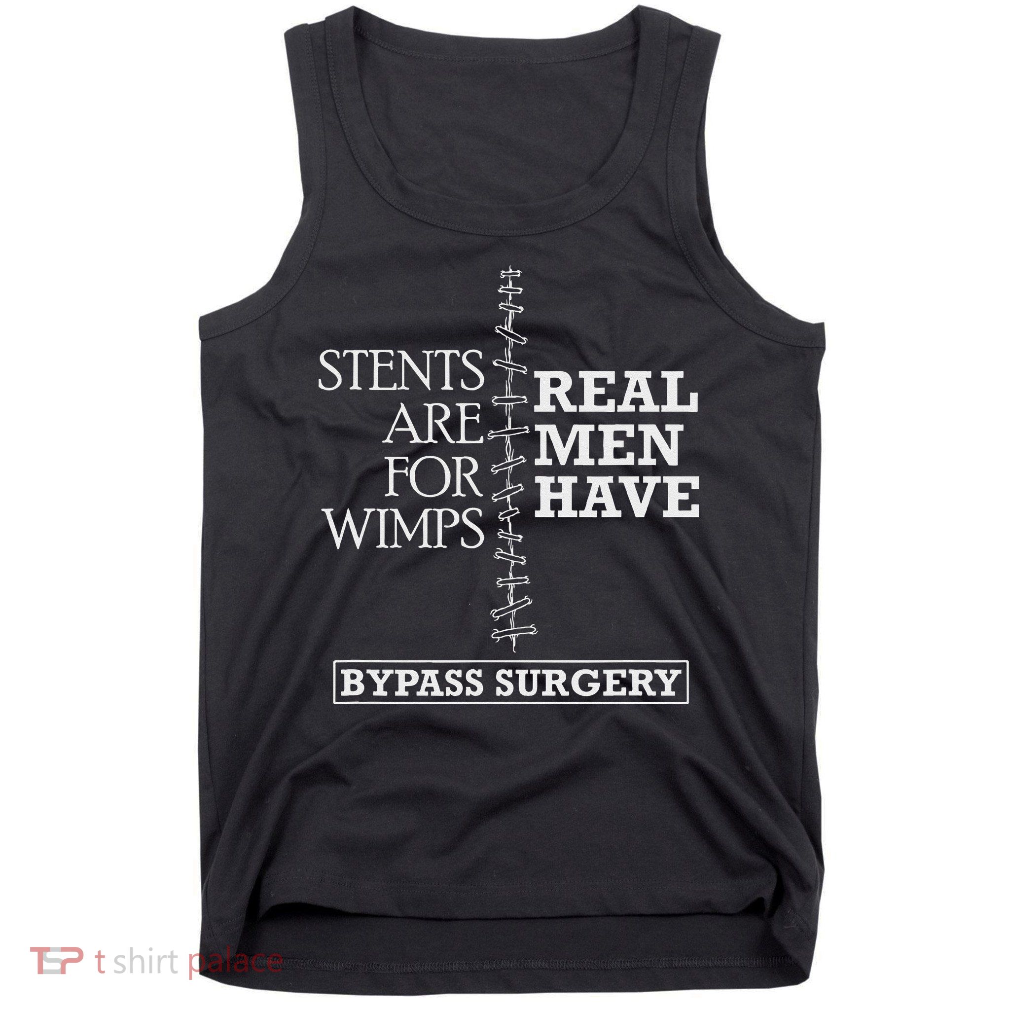Heart Surgery Survivor After Surgery Recovery Men Bypass Tank Top