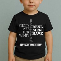 Heart Surgery Survivor After Surgery Recovery Men Bypass Toddler T-Shirt