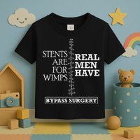 Heart Surgery Survivor After Surgery Recovery Men Bypass Toddler T-Shirt