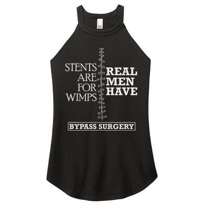 Heart Surgery Survivor After Surgery Recovery Men Bypass Women's Perfect Tri Rocker Tank