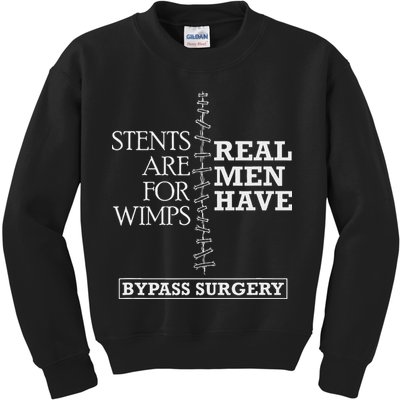 Heart Surgery Survivor After Surgery Recovery Men Bypass Kids Sweatshirt