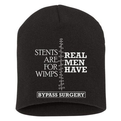 Heart Surgery Survivor After Surgery Recovery Men Bypass Short Acrylic Beanie