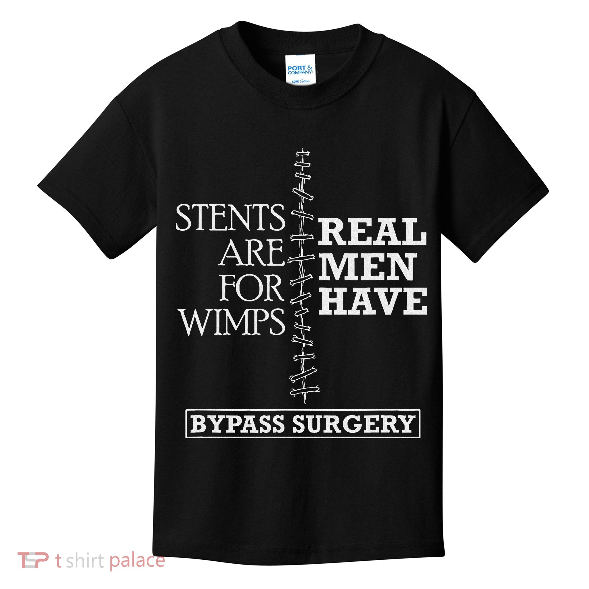 Heart Surgery Survivor After Surgery Recovery Men Bypass Kids T-Shirt