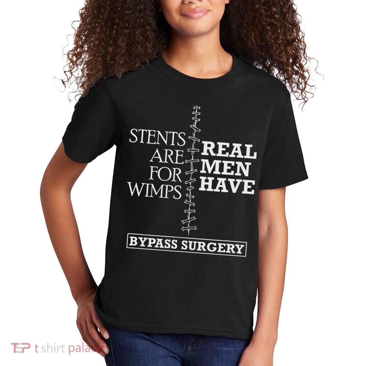 Heart Surgery Survivor After Surgery Recovery Men Bypass Kids T-Shirt