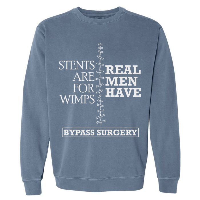 Heart Surgery Survivor After Surgery Recovery Men Bypass Garment-Dyed Sweatshirt
