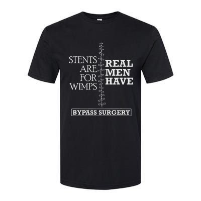 Heart Surgery Survivor After Surgery Recovery Men Bypass Softstyle CVC T-Shirt