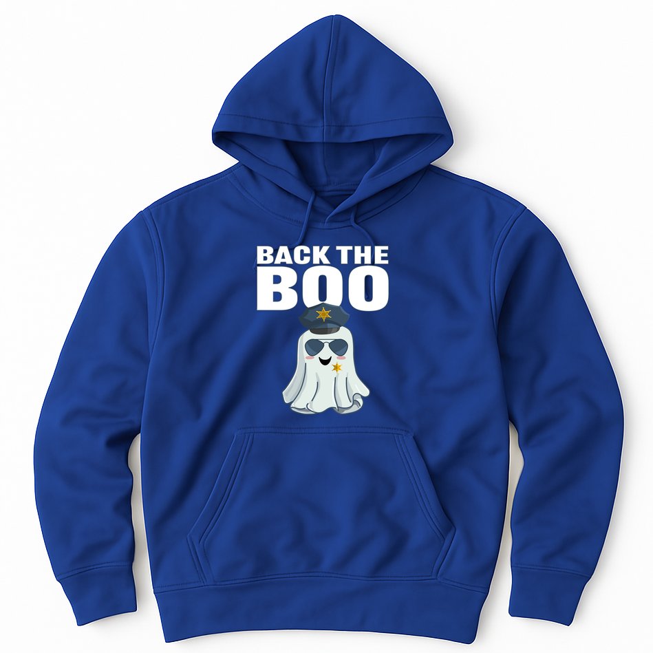 Halloween Spooky Seas The Boo Funny Police Ghost Gift Hoodie