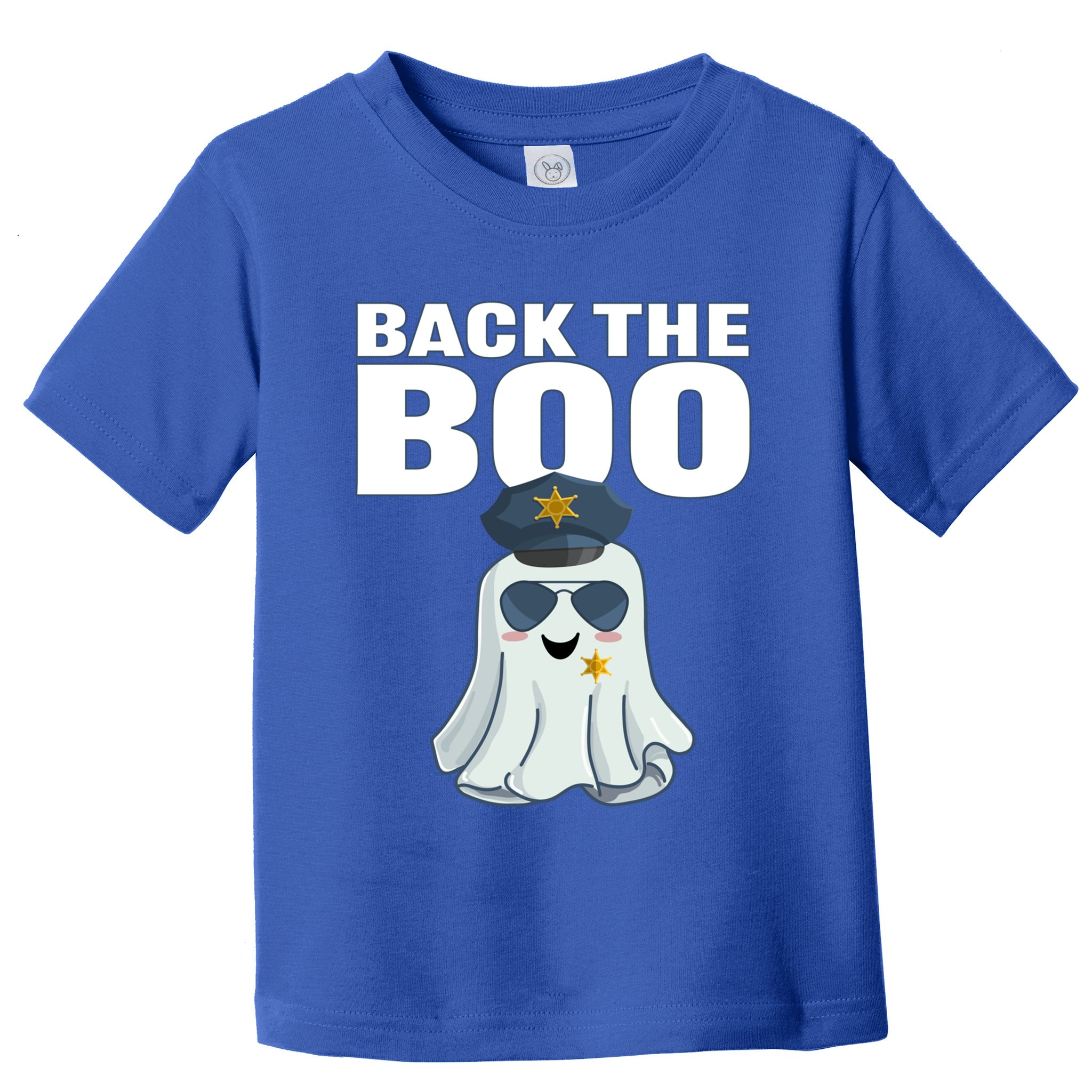 Halloween Spooky Seas The Boo Funny Police Ghost Gift Toddler T-Shirt