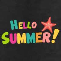 Hello Summer Starfish Colorful Tumbler