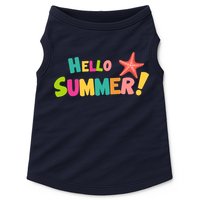 Hello Summer Starfish Colorful Doggie Tank