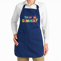 Hello Summer Starfish Colorful Apron