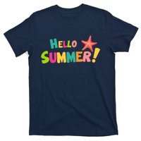 Hello Summer Starfish Colorful T-Shirt