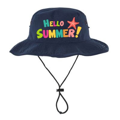 Hello Summer Starfish Colorful Bucket Hat