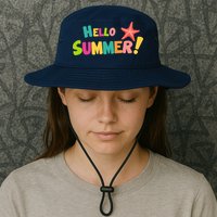 Hello Summer Starfish Colorful Bucket Hat
