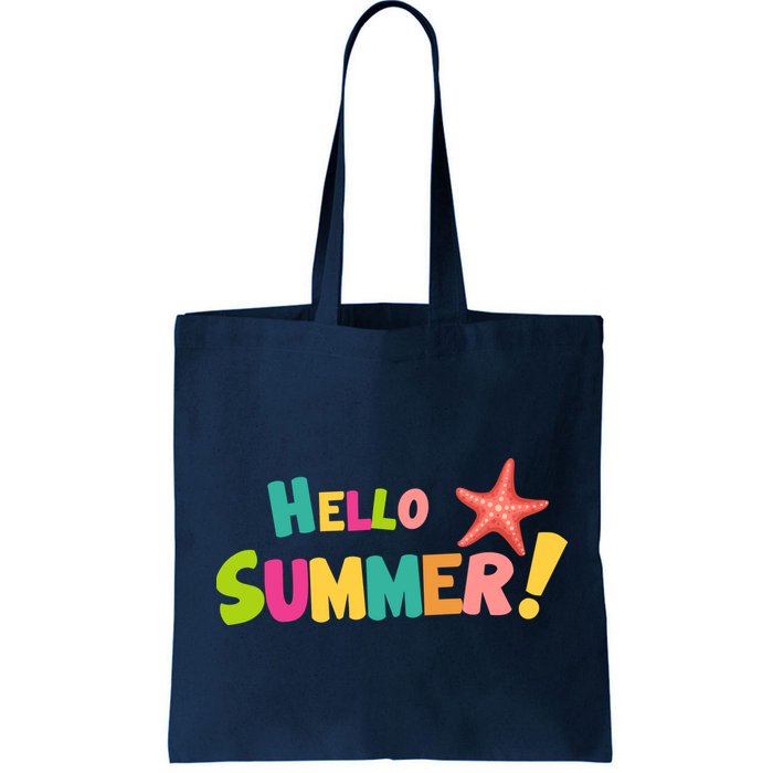 Hello Summer Starfish Colorful Bag