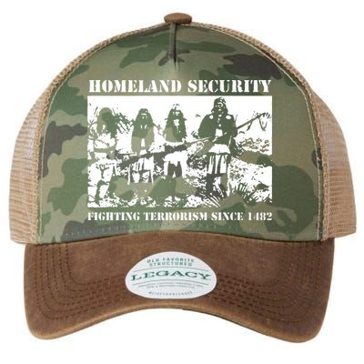 Homeland Security Since 1482 Printed Cotton Legacy Tie Dye Trucker Hat