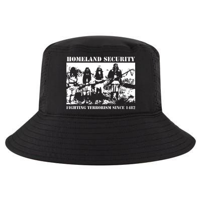 Homeland Security Since 1482 Printed Cotton Cool Comfort Performance Bucket Hat