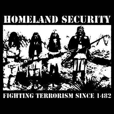 Homeland Security Since 1482 Printed Cotton T-Shirt