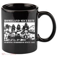 Homeland Security Since 1482 Printed Cotton 11oz C Handle Ceramic Mug