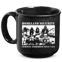 Homeland Security Since 1482 Printed Cotton 15oz Campfire Ceramic Mug