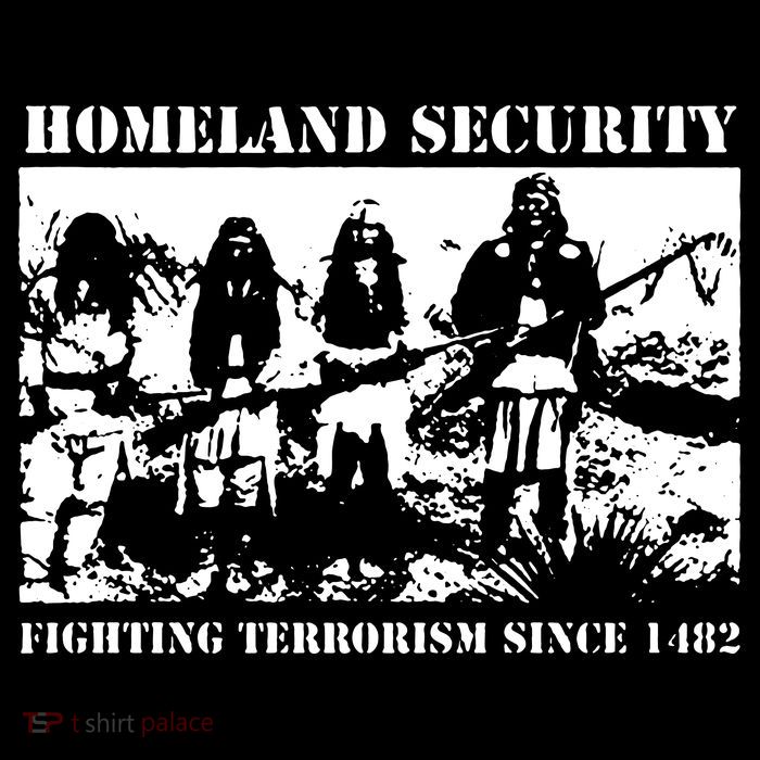 Homeland Security Since 1482 Printed Cotton Cooling Performance Long Sleeve Crew
