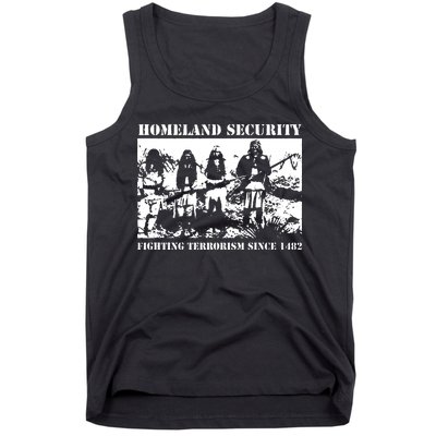 Homeland Security Since 1482 Printed Cotton Tank Top