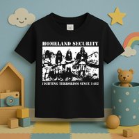Homeland Security Since 1482 Printed Cotton Toddler T-Shirt