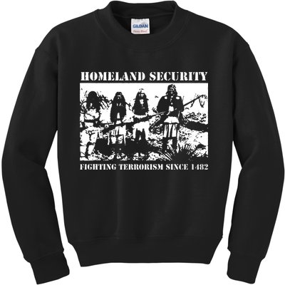 Homeland Security Since 1482 Printed Cotton Kids Sweatshirt