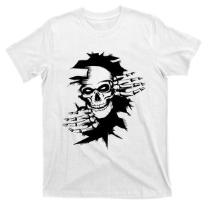 Horror Skull Skeleton Halloween Costume T-Shirt