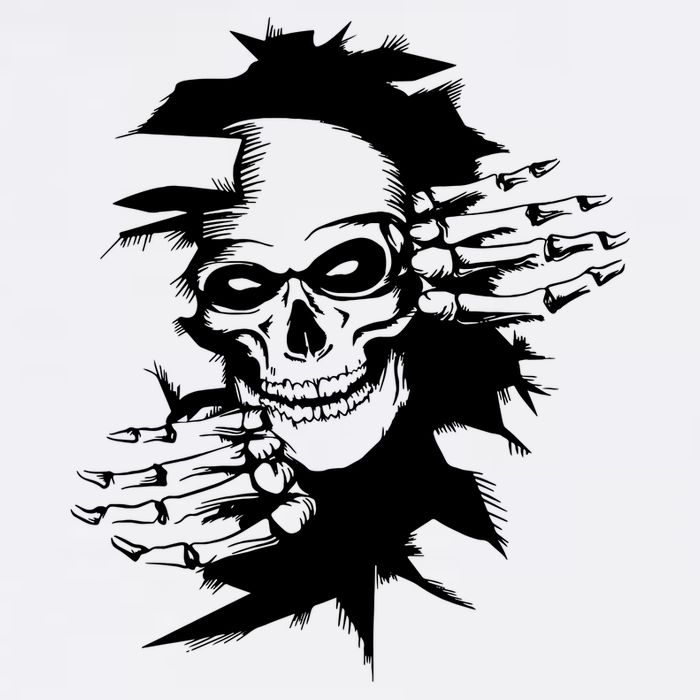 Horror Skull Skeleton Halloween Costume Baby Bodysuit