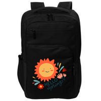 Hello Spring Sunset Floral Impact Tech Backpack