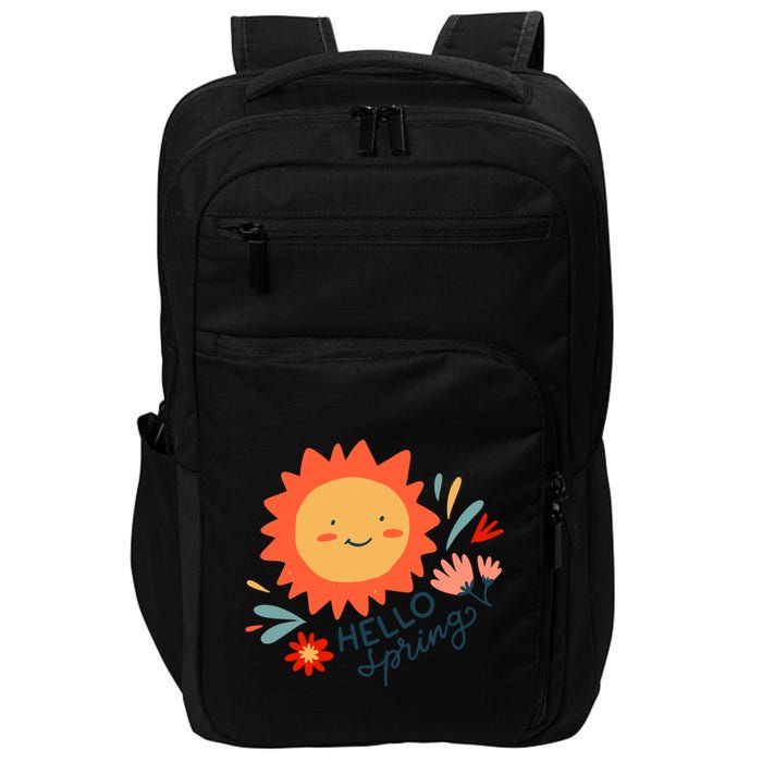 Hello Spring Sunset Floral Impact Tech Backpack