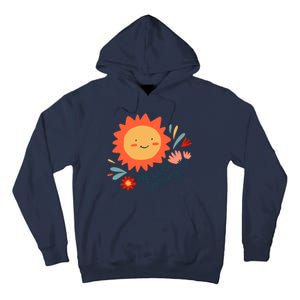 Hello Spring Sunset Floral Tall Hoodie