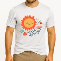 Hello Spring Sunset Floral Cooling Performance Crew T-Shirt