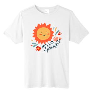 Hello Spring Sunset Floral Tall Fusion ChromaSoft Performance T-Shirt