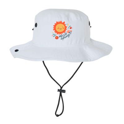 Hello Spring Sunset Floral Bucket Hat